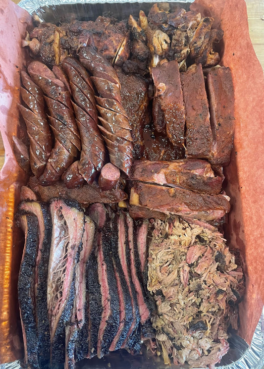 Smoked meat platter