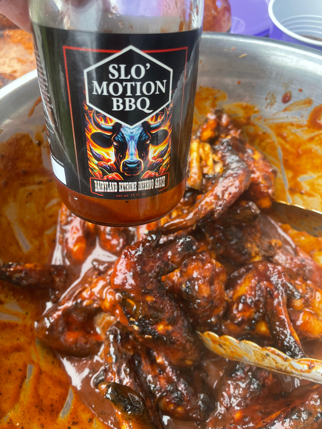 Dairyland Extreme Inferno BBQ Sauce - Extra Hot