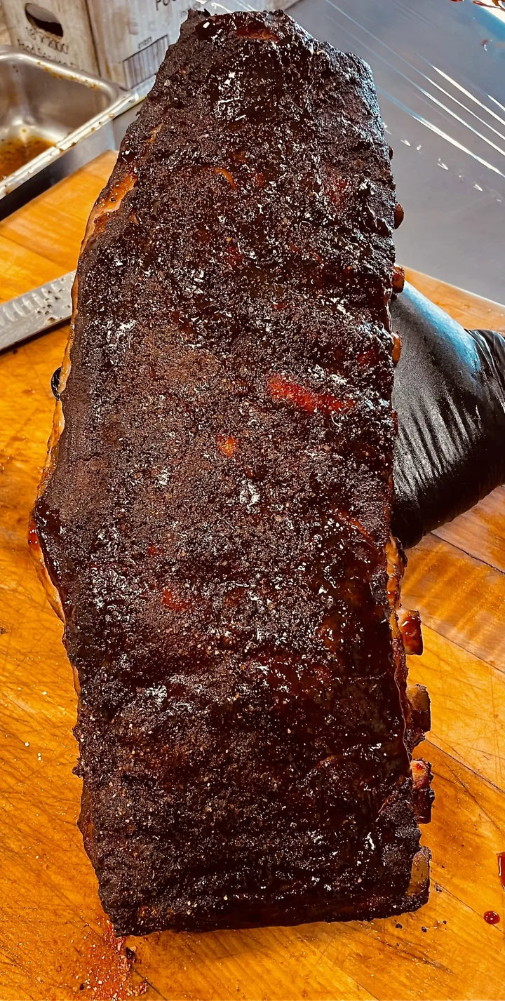Smoked Pork Spare Ribs - Add-On for Thanksgiving (Full Rack)